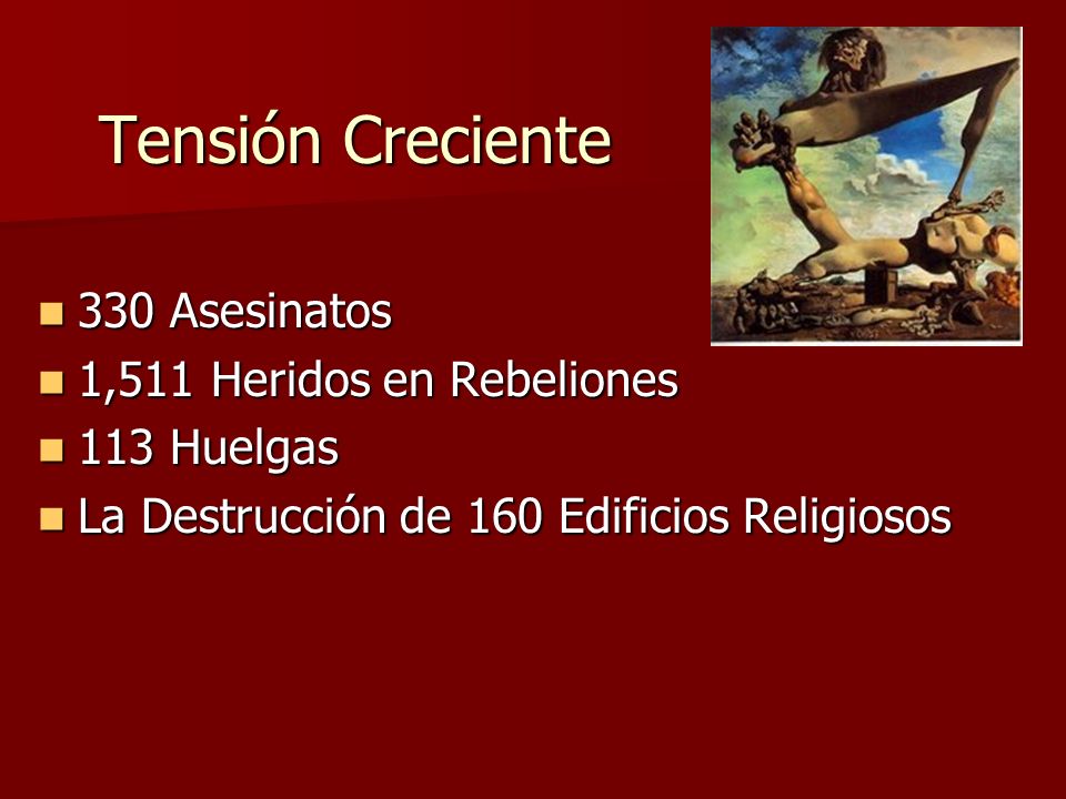 Tensión Creciente 330 Asesinatos 1,511 Heridos en Rebeliones