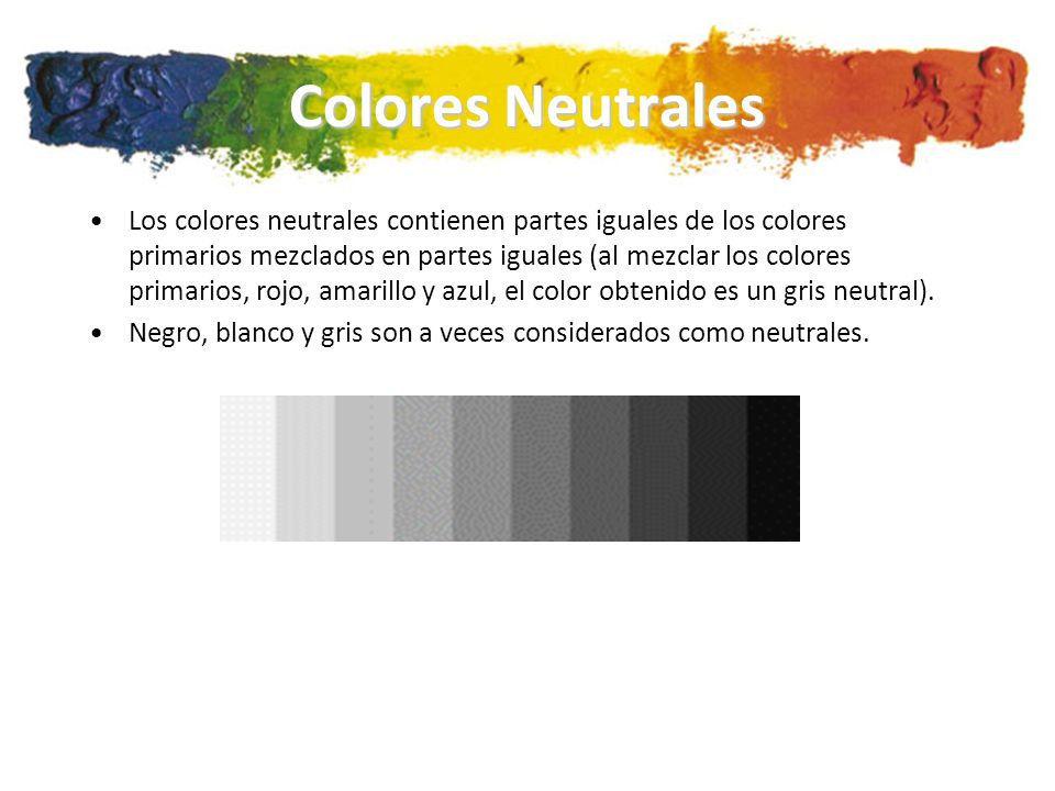 Colores Neutrales