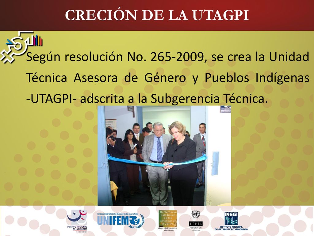 CRECIÓN DE LA UTAGPI