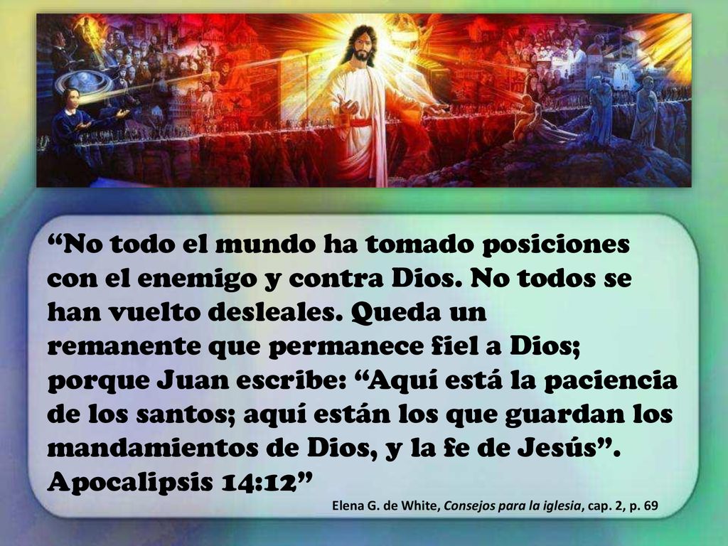 No todo el mundo ha tomado posiciones con el enemigo y contra Dios