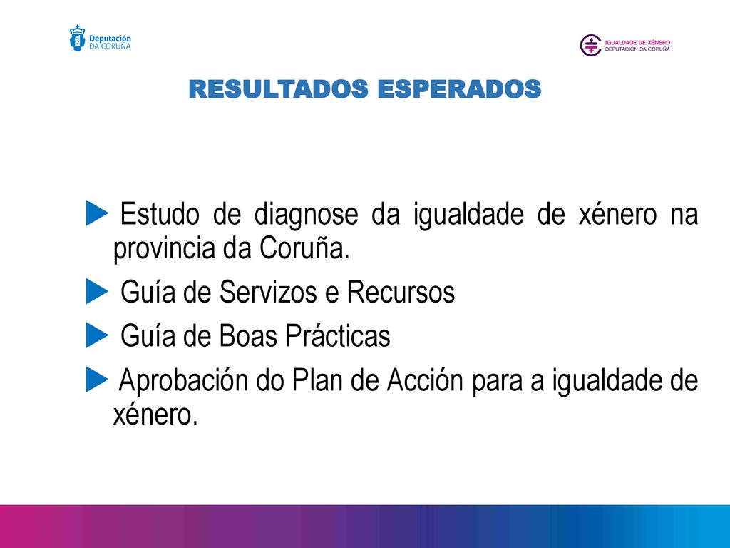 Estudo de diagnose da igualdade de xénero na provincia da Coruña.