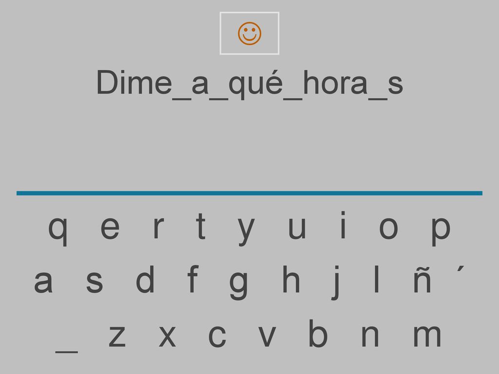 q e r t y u i o p a s d f g h j l ñ ´ _ z x c v b n m