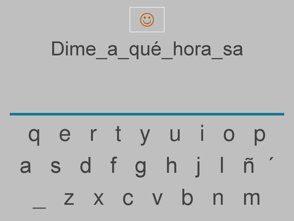 q e r t y u i o p a s d f g h j l ñ ´ _ z x c v b n m