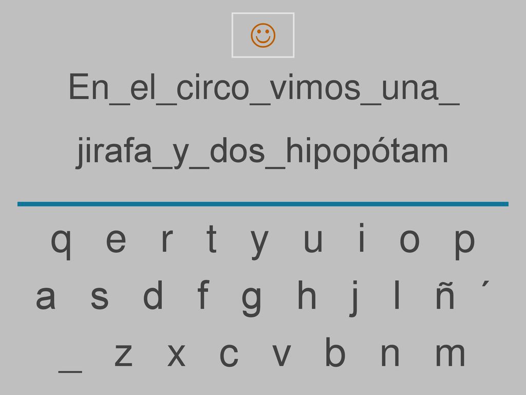 q e r t y u i o p a s d f g h j l ñ ´ _ z x c v b n m