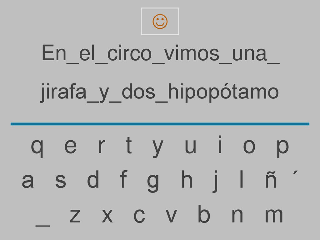 q e r t y u i o p a s d f g h j l ñ ´ _ z x c v b n m