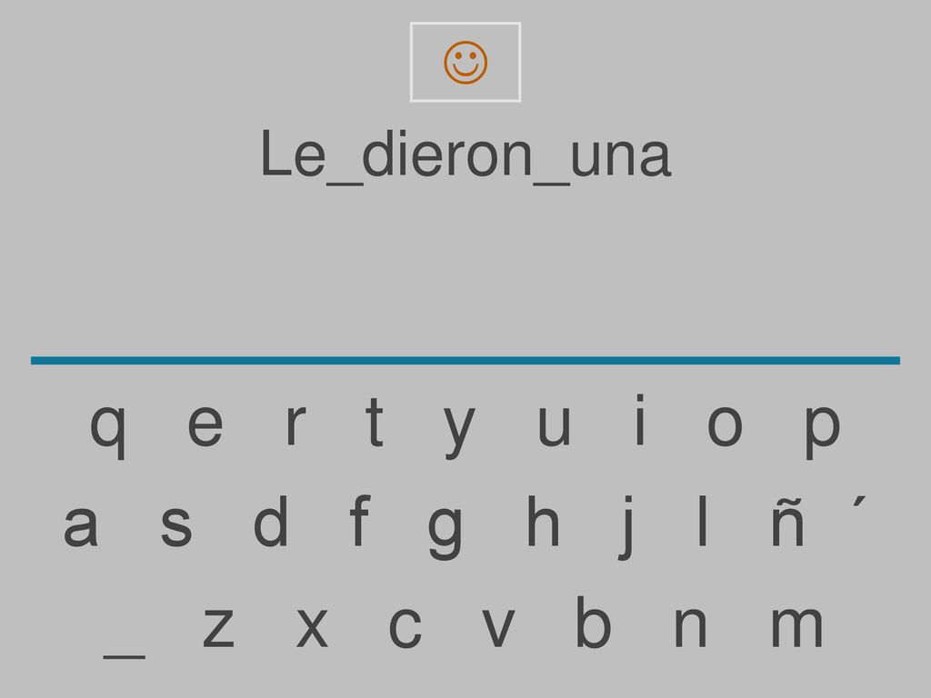  Le_dieron_una. q e r t y u i o p.