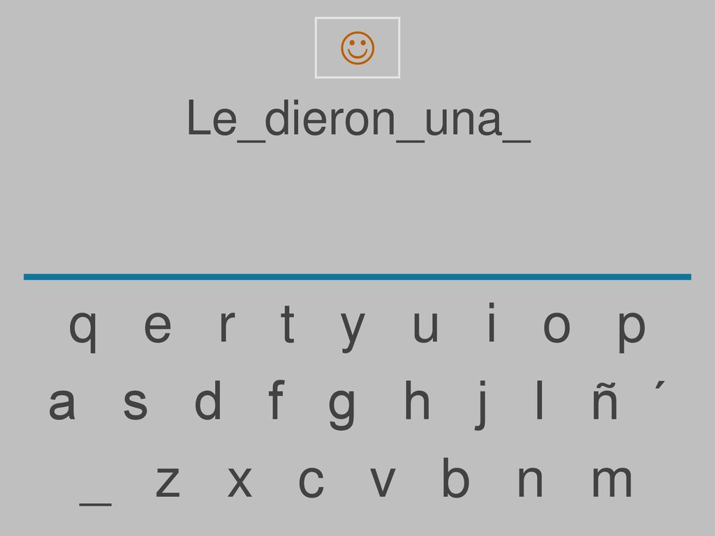  Le_dieron_una_. q e r t y u i o p.