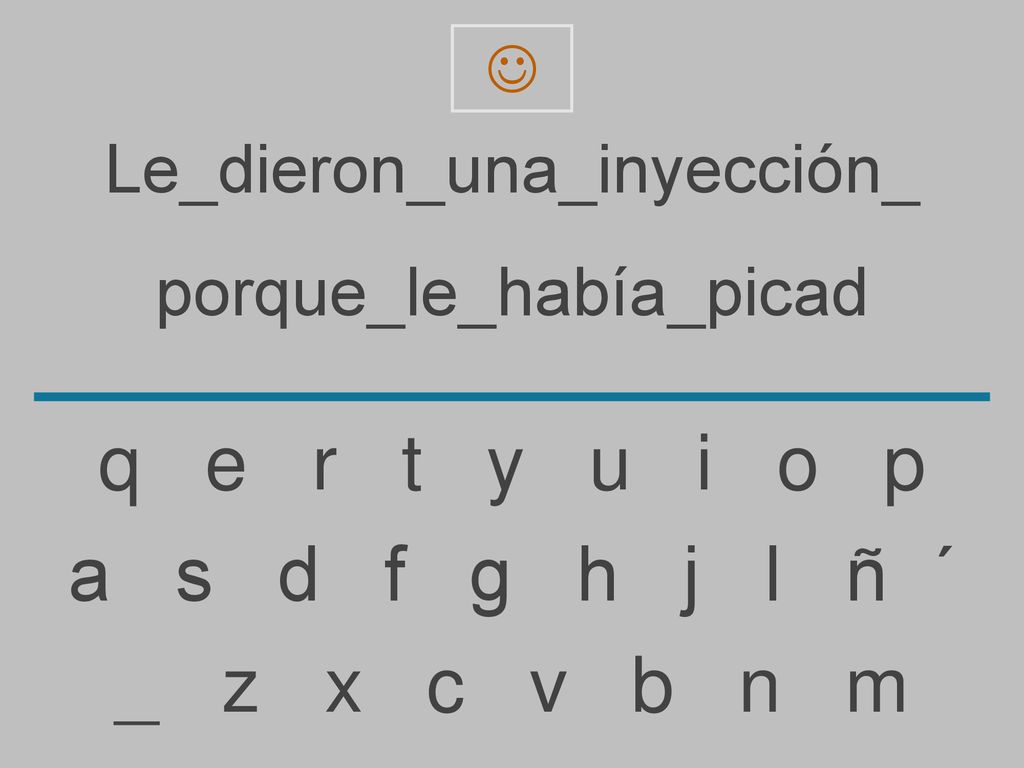 q e r t y u i o p a s d f g h j l ñ ´ _ z x c v b n m