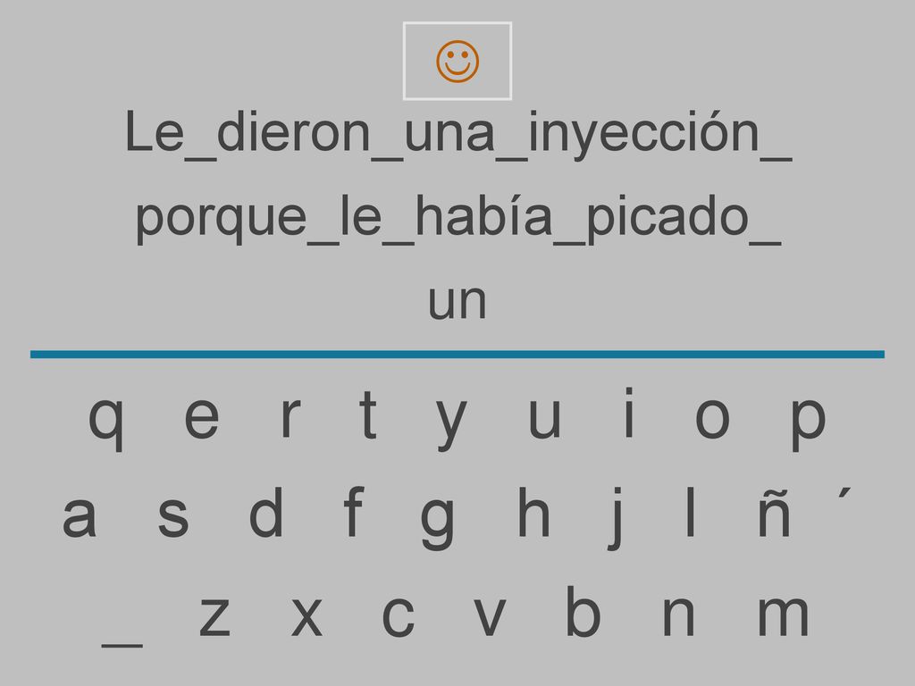 q e r t y u i o p a s d f g h j l ñ ´ _ z x c v b n m 