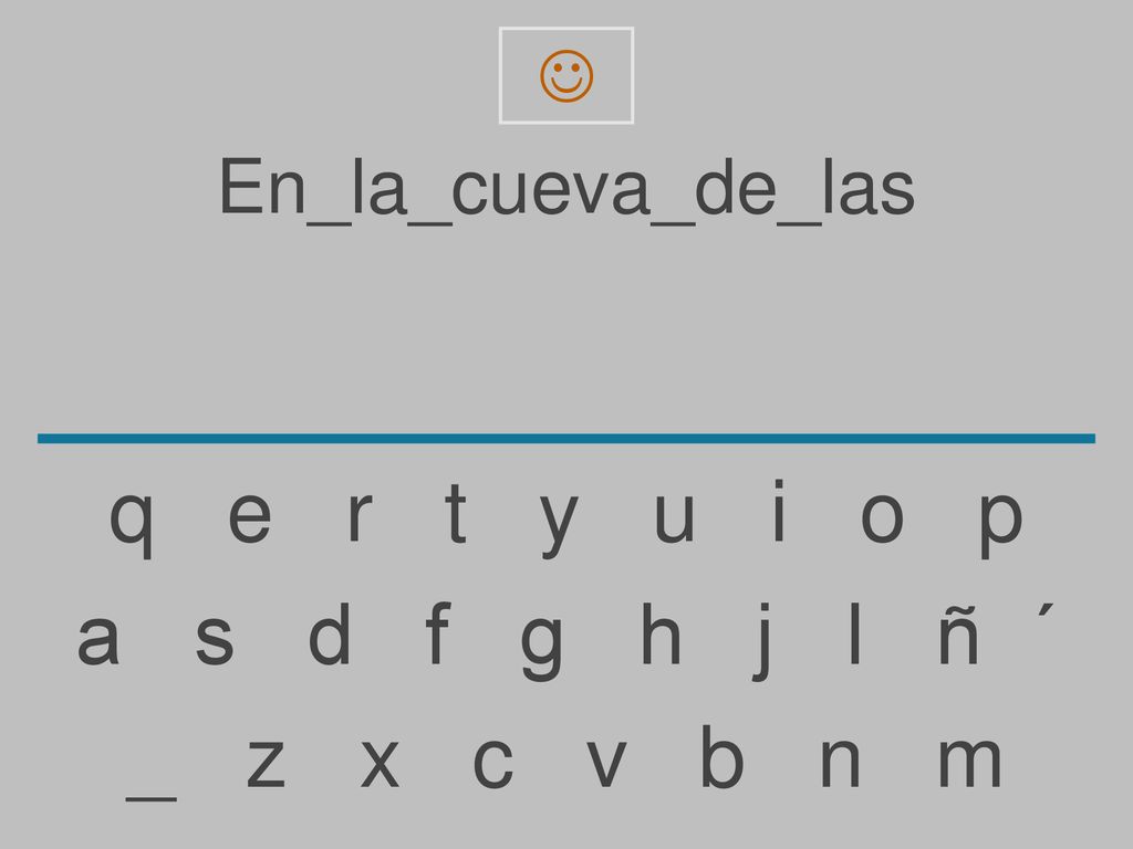 q e r t y u i o p a s d f g h j l ñ ´ _ z x c v b n m