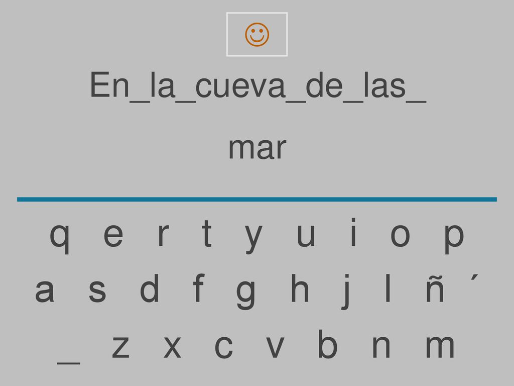q e r t y u i o p a s d f g h j l ñ ´ _ z x c v b n m