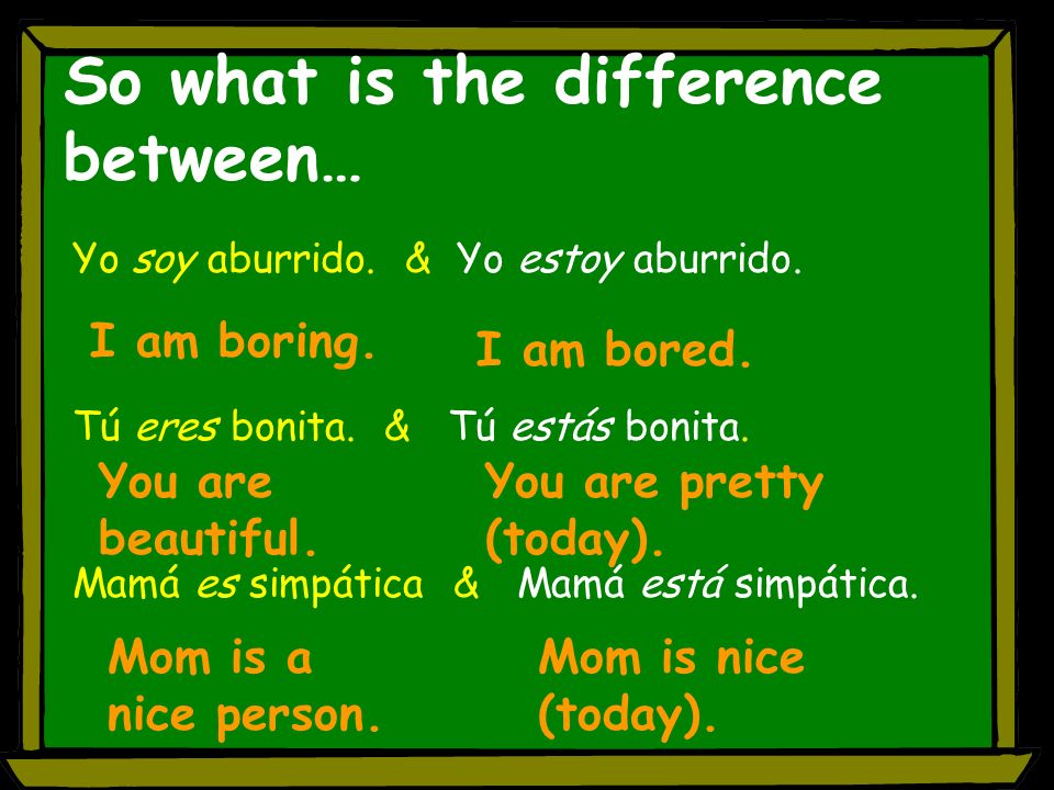 So what is the difference between…