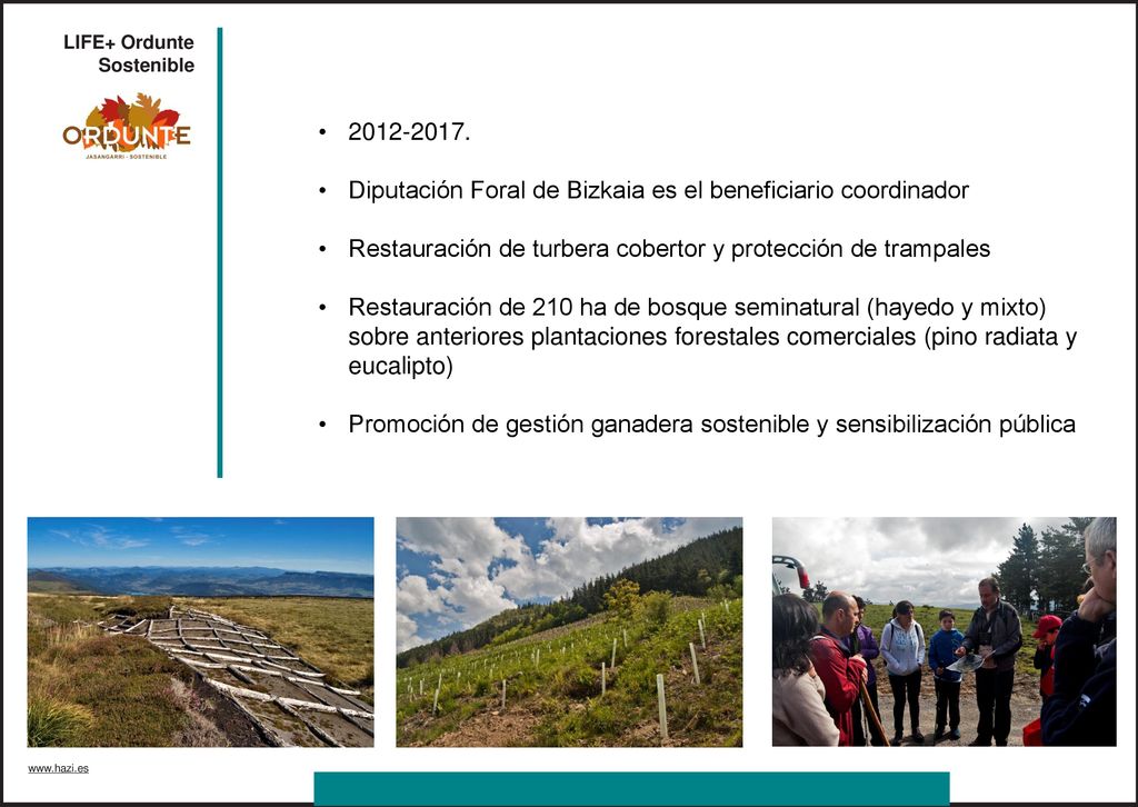 Diputación Foral de Bizkaia es el beneficiario coordinador