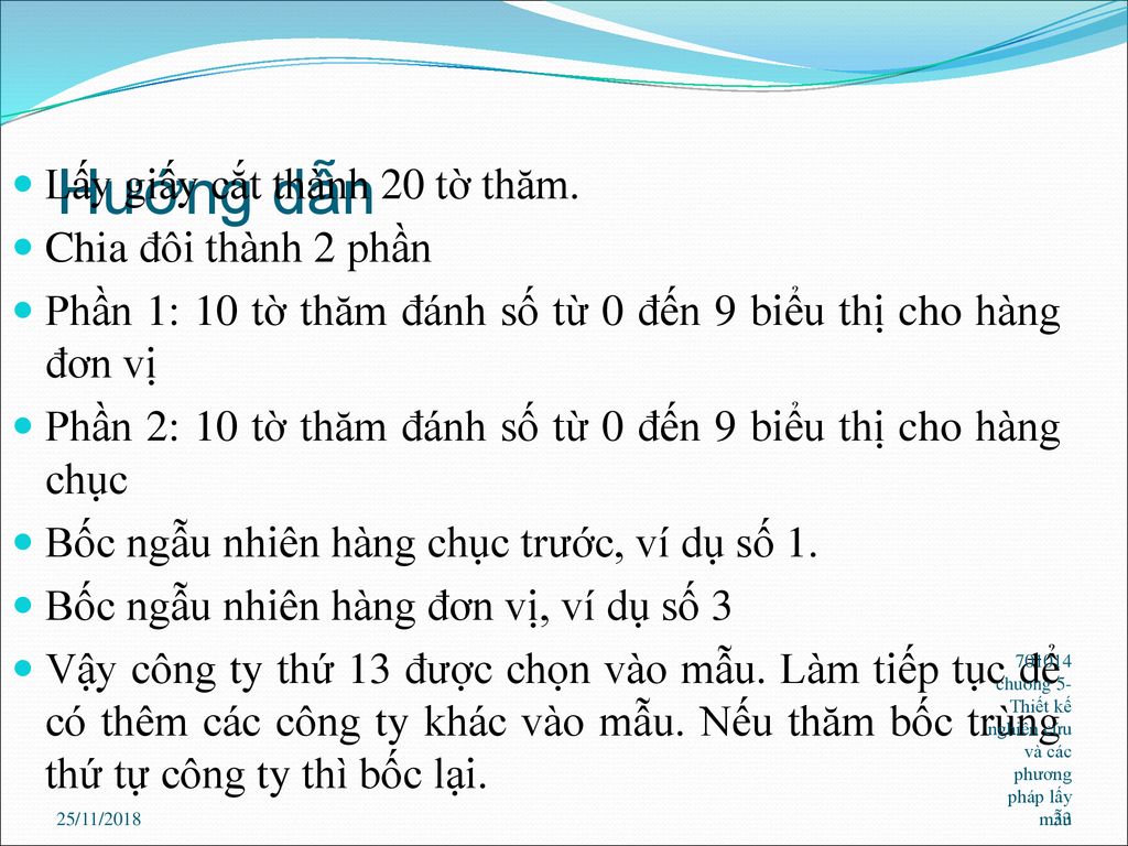 Hướng dẫn Lấy giấy cắt thành 20 tờ thăm. Chia đôi thành 2 phần