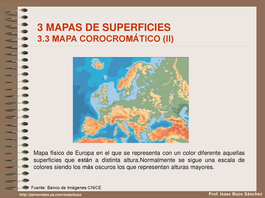 3 MAPAS DE SUPERFICIES 3.3 MAPA COROCROMÁTICO (II)
