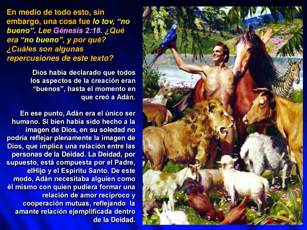 En medio de todo esto, sin embargo, una cosa fue lo tov, no bueno