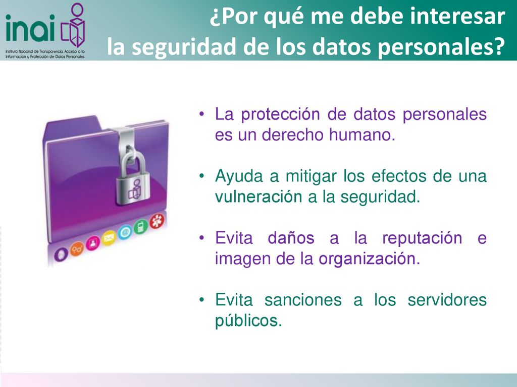 ¿Por qué me debe interesar la seguridad de los datos personales