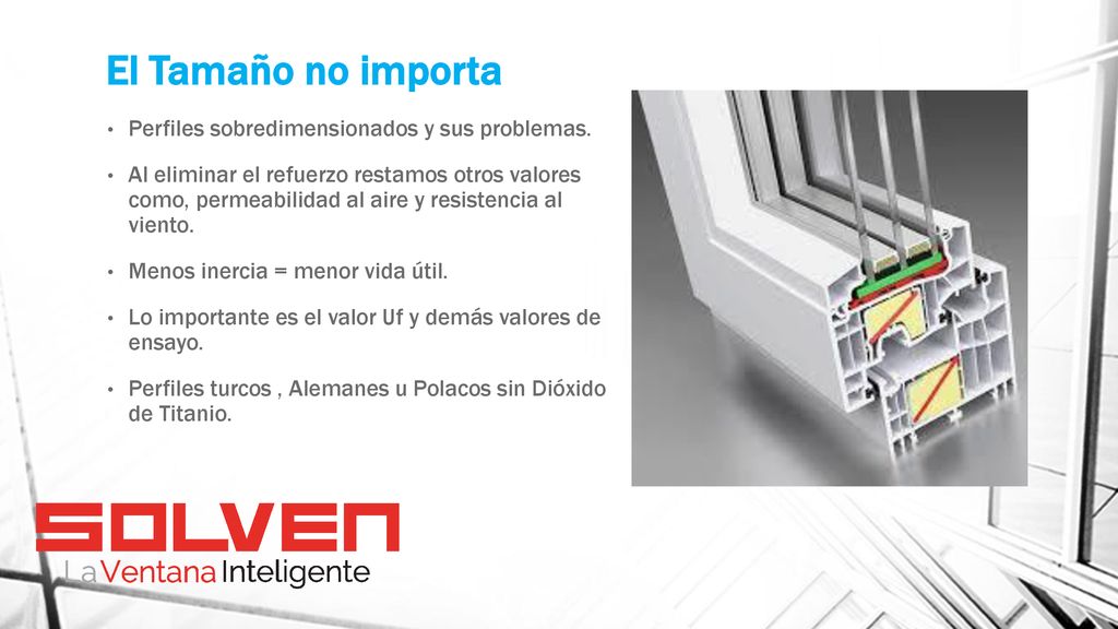 El Tamaño no importa Perfiles sobredimensionados y sus problemas.