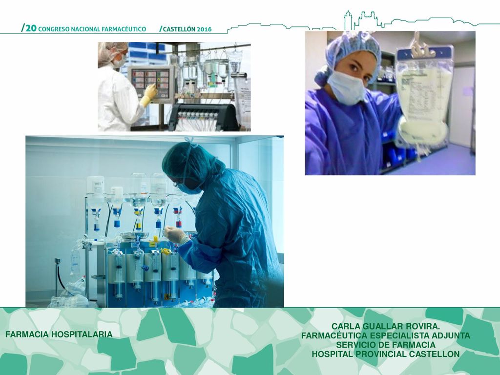 FARMACÉUTICA ESPECIALISTA ADJUNTA SERVICIO DE FARMACIA