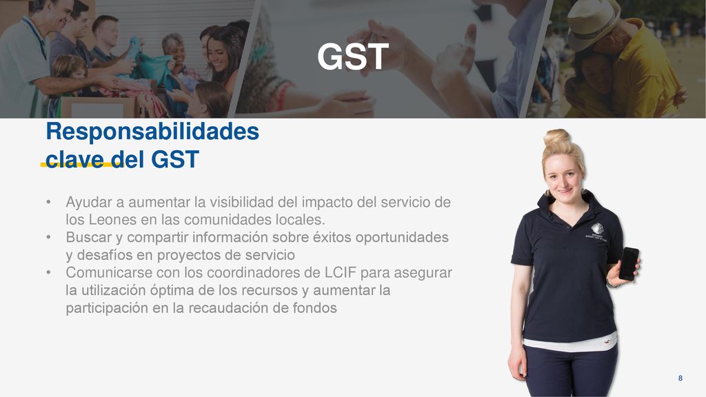 GST Responsabilidades clave del GST Chris Bunch – LION Managing Editor
