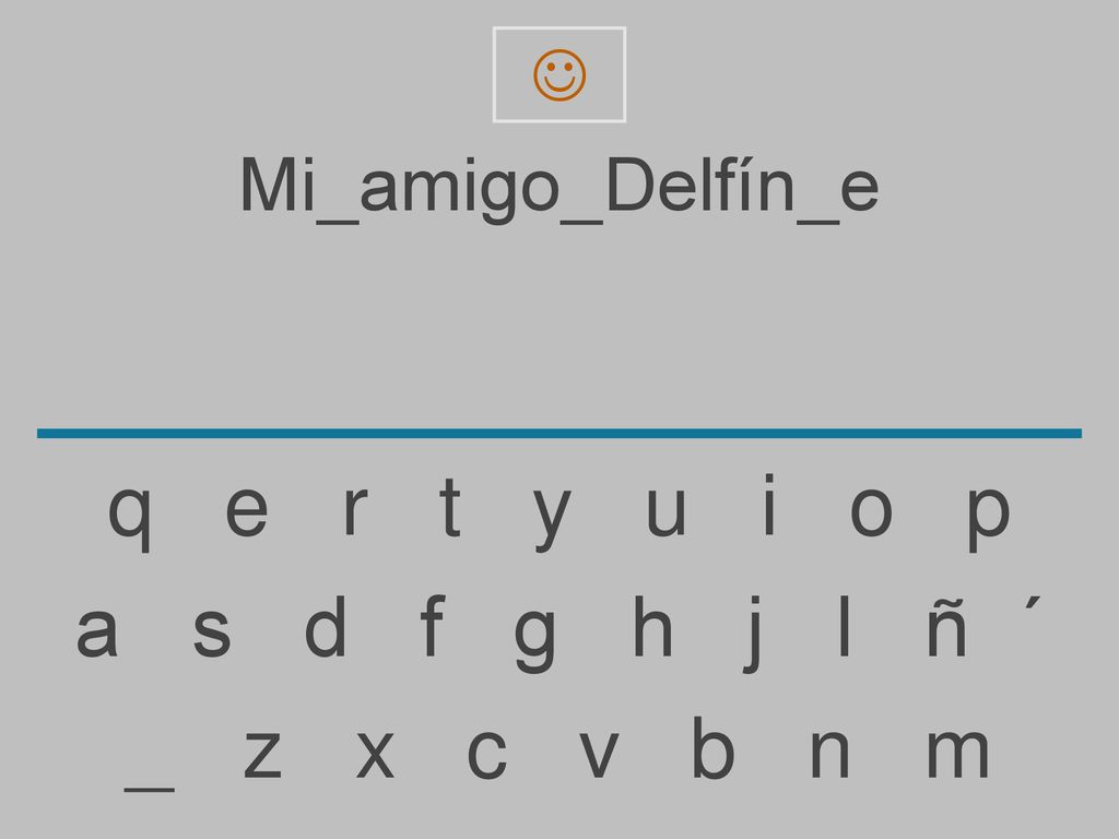 q e r t y u i o p a s d f g h j l ñ ´ _ z x c v b n m