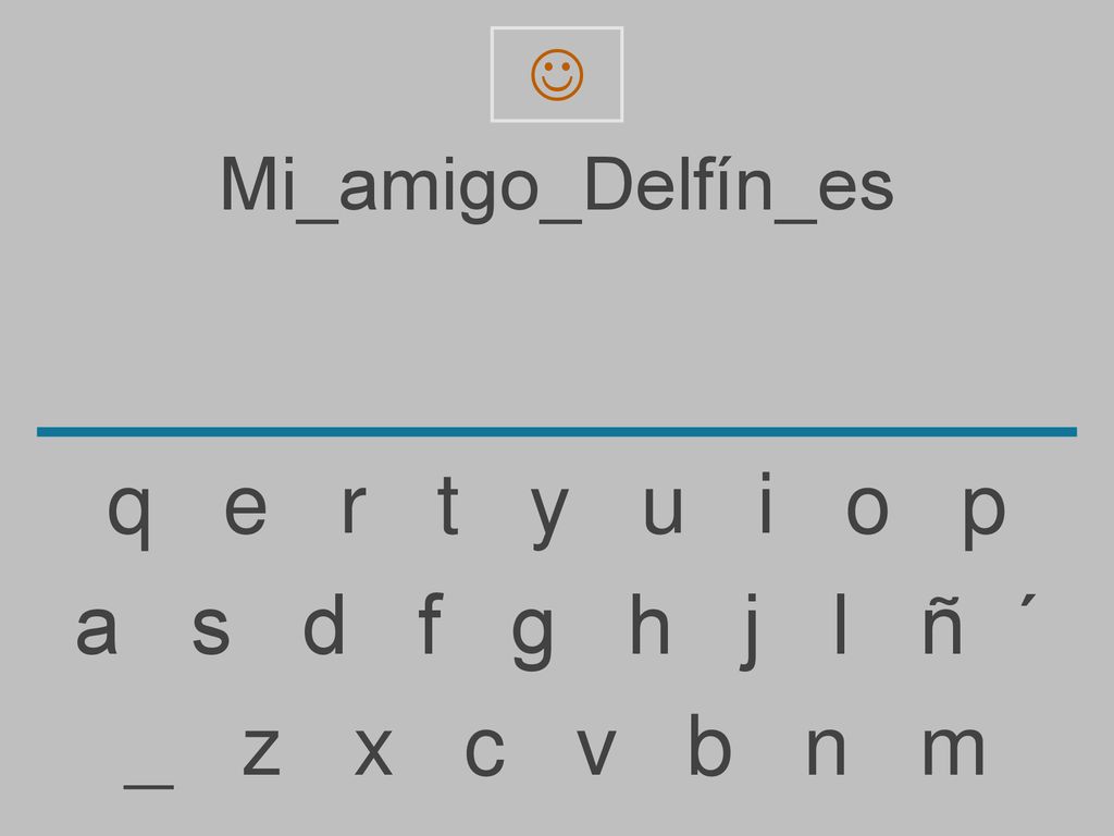 q e r t y u i o p a s d f g h j l ñ ´ _ z x c v b n m