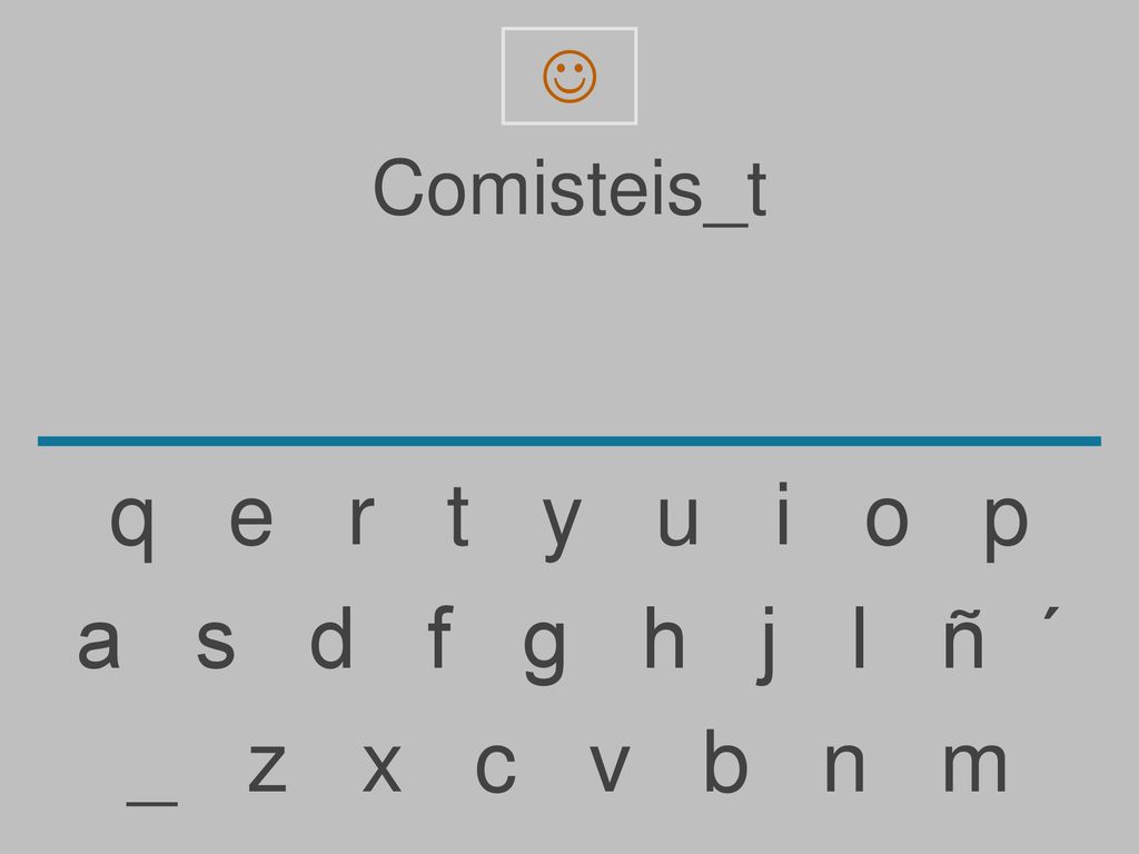 Comisteis_t. q e r t y u i o p.