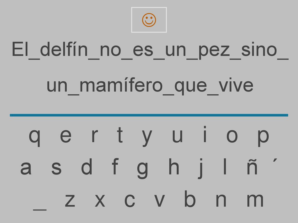 q e r t y u i o p a s d f g h j l ñ ´ _ z x c v b n m