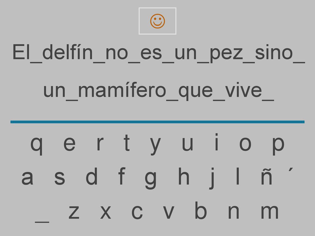 q e r t y u i o p a s d f g h j l ñ ´ _ z x c v b n m