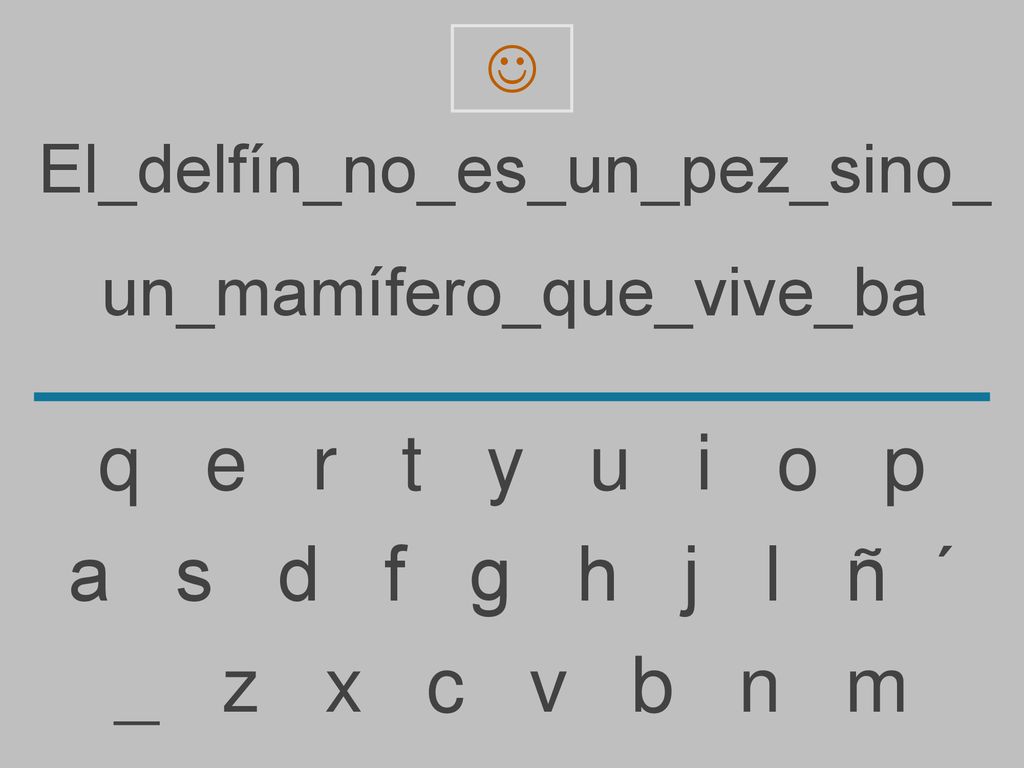 q e r t y u i o p a s d f g h j l ñ ´ _ z x c v b n m
