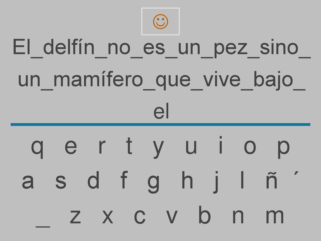 q e r t y u i o p a s d f g h j l ñ ´ _ z x c v b n m
