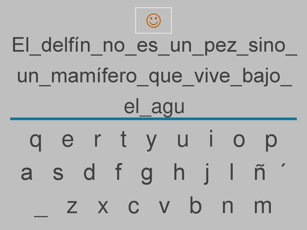q e r t y u i o p a s d f g h j l ñ ´ _ z x c v b n m