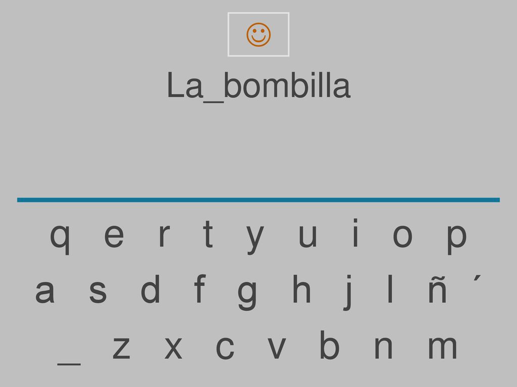  La_bombilla. q e r t y u i o p.