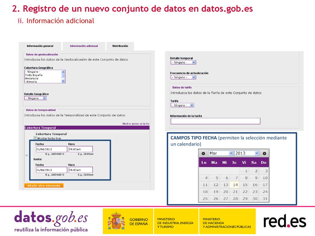 2. Registro de un nuevo conjunto de datos en datos.gob.es