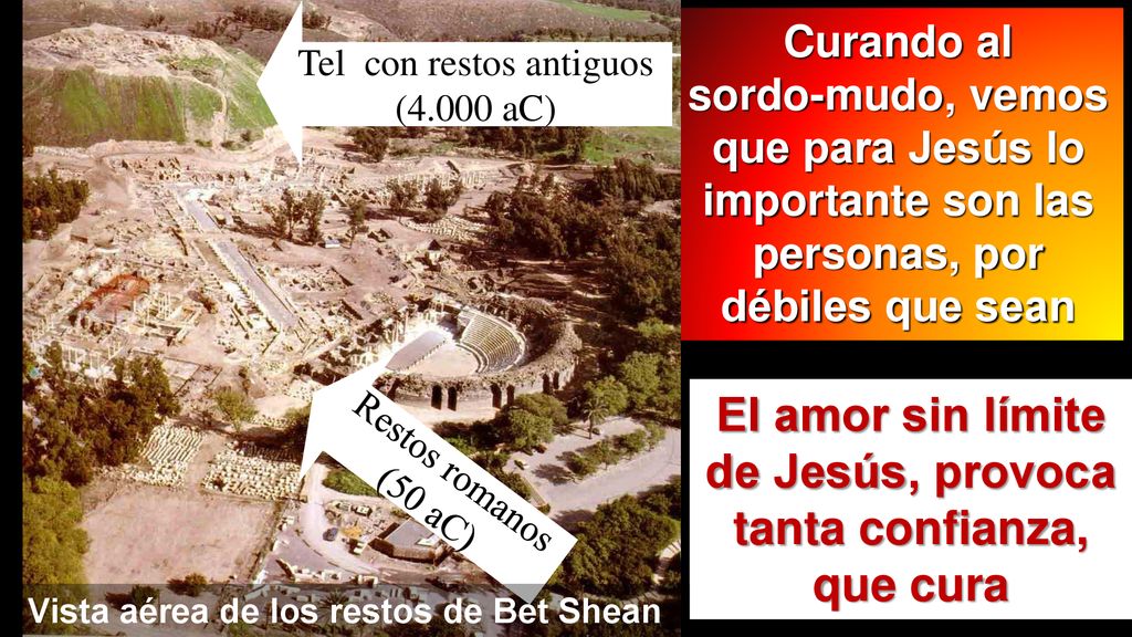 El amor sin límite de Jesús, provoca tanta confianza, que cura