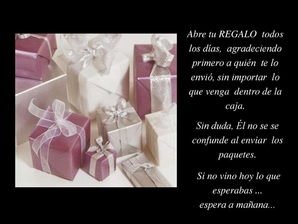 Sin duda, Él no se se confunde al enviar los paquetes.