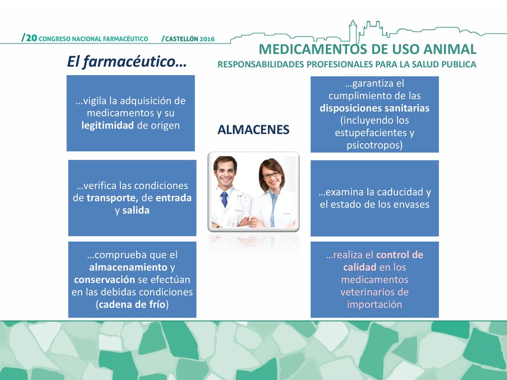 MEDICAMENTOS DE USO ANIMAL RESPONSABILIDADES PROFESIONALES PARA LA SALUD PUBLICA