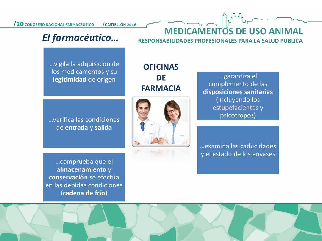 MEDICAMENTOS DE USO ANIMAL RESPONSABILIDADES PROFESIONALES PARA LA SALUD PUBLICA