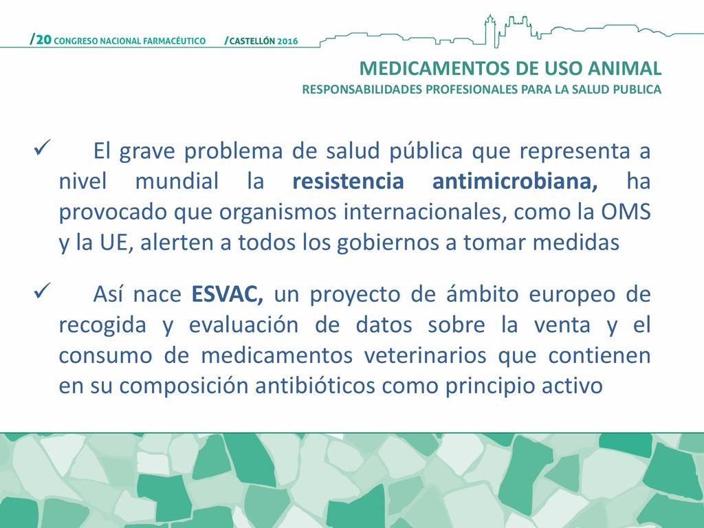 MEDICAMENTOS DE USO ANIMAL RESPONSABILIDADES PROFESIONALES PARA LA SALUD PUBLICA