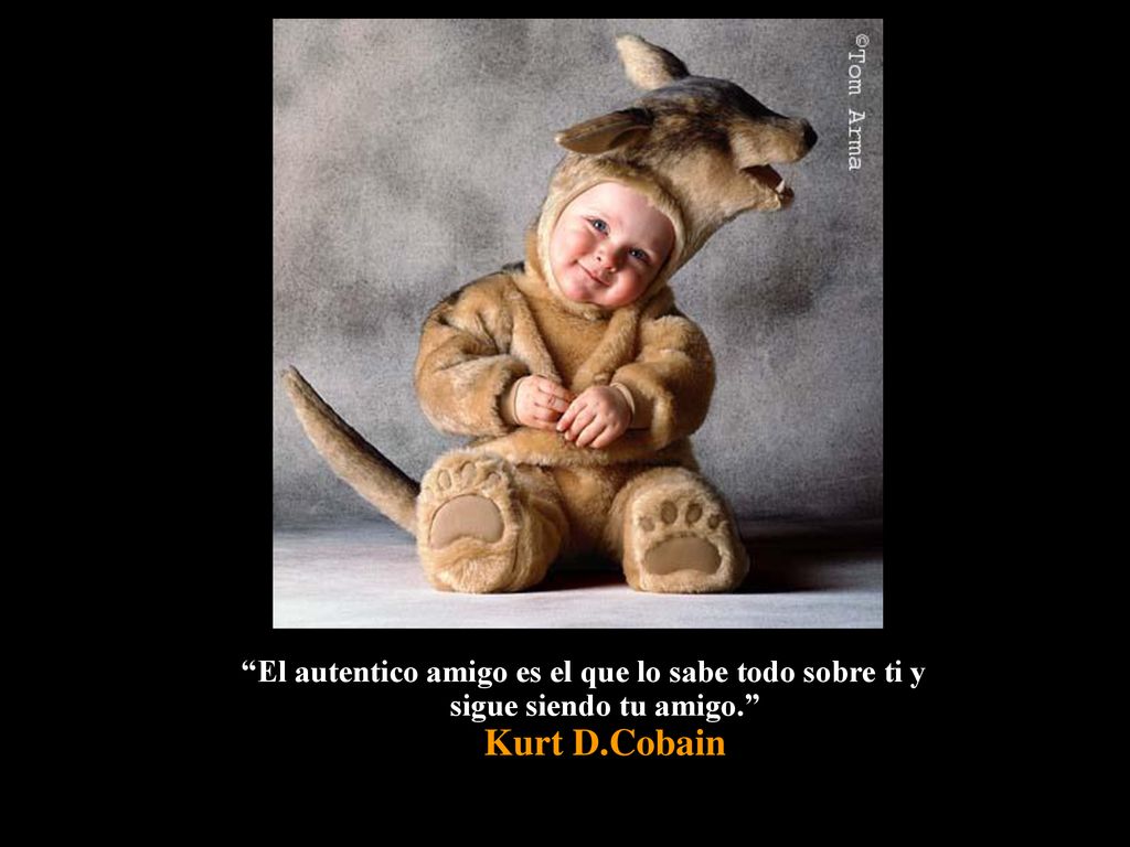El autentico amigo es el que lo sabe todo sobre ti y sigue siendo tu amigo. Kurt D.Cobain