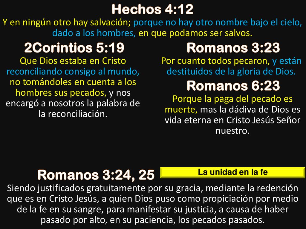Por cuanto todos pecaron, y están destituidos de la gloria de Dios.