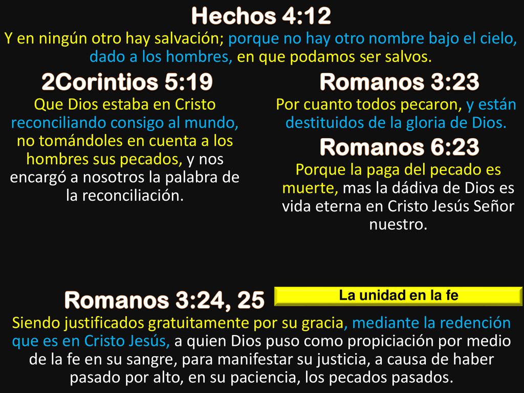 Por cuanto todos pecaron, y están destituidos de la gloria de Dios.