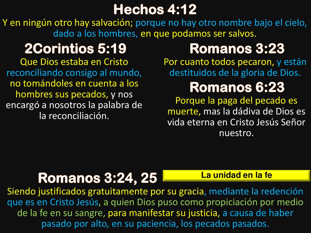 Por cuanto todos pecaron, y están destituidos de la gloria de Dios.