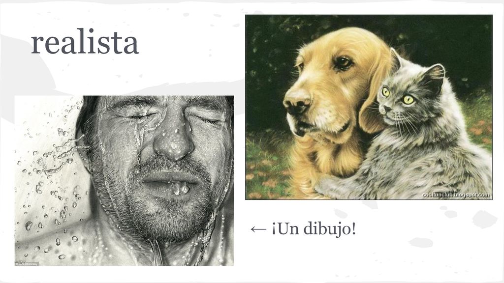 realista ← ¡Un dibujo!