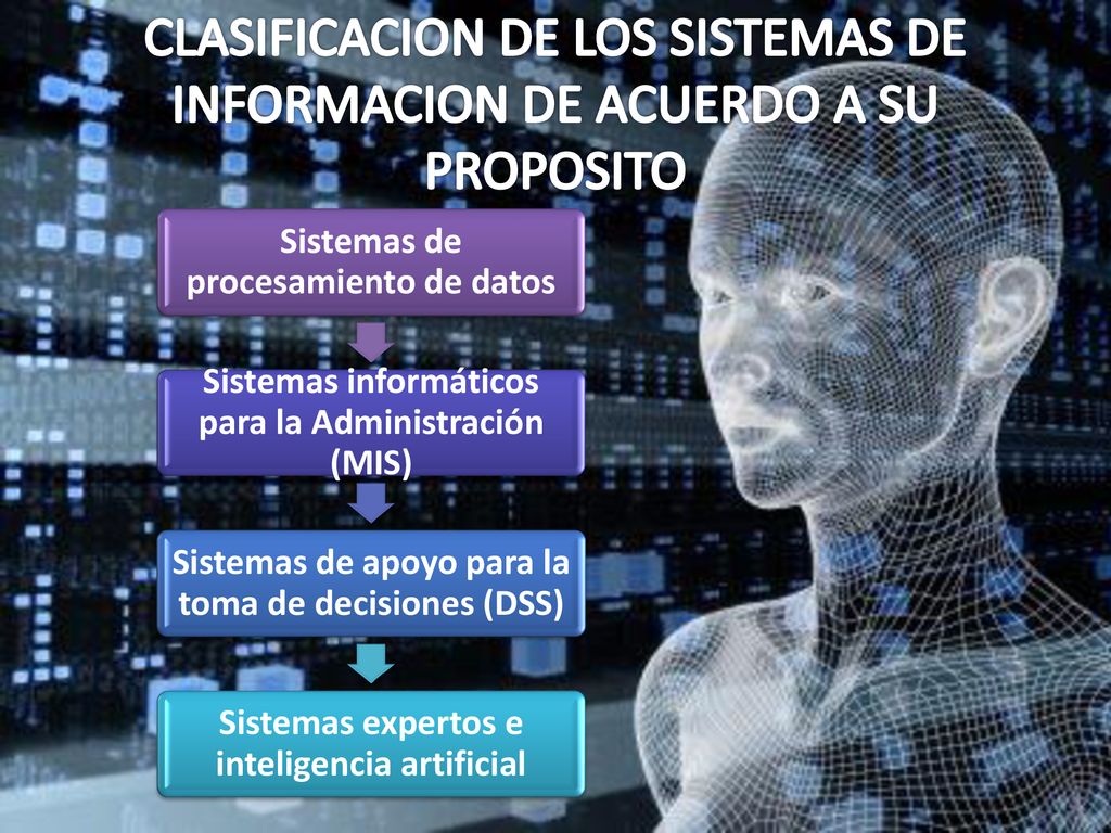 CLASIFICACION DE LOS SISTEMAS DE INFORMACION DE ACUERDO A SU PROPOSITO