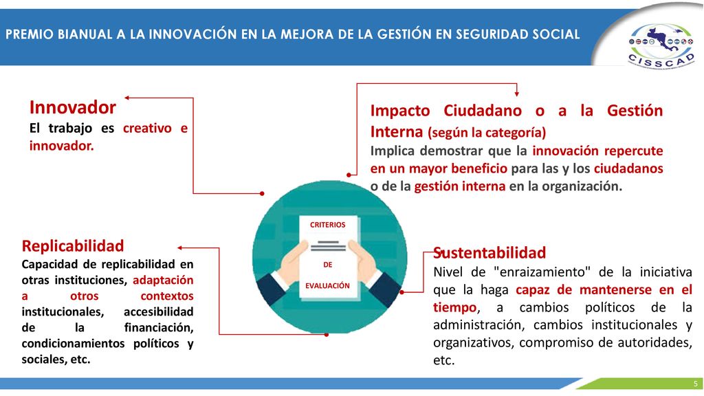 PREMIO BIANUAL A LA INNOVACIÓN EN LA MEJORA DE LA GESTIÓN EN SEGURIDAD SOCIAL