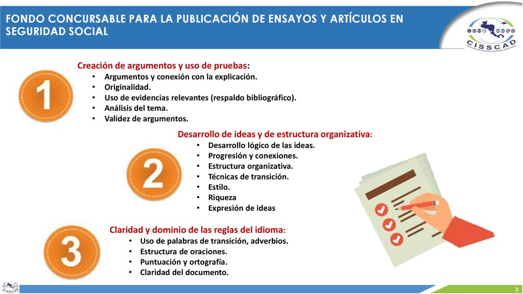 FONDO CONCURSABLE PARA LA PUBLICACIÓN DE ENSAYOS Y ARTÍCULOS EN SEGURIDAD SOCIAL