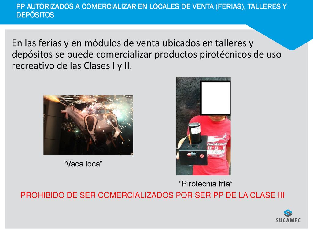 PP AUTORIZADOS A COMERCIALIZAR EN LOCALES DE VENTA (FERIAS), TALLERES Y DEPÓSITOS