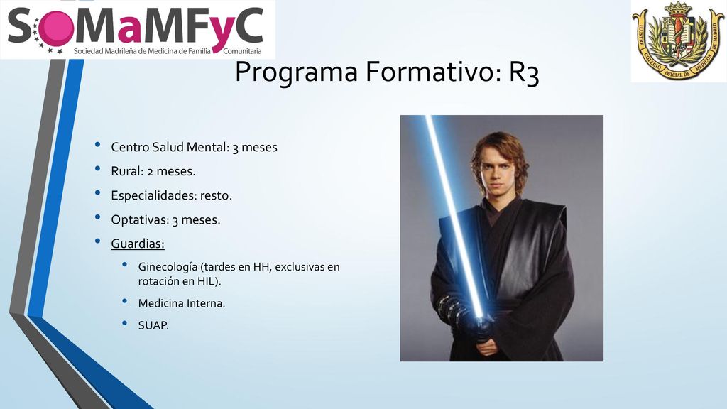 Programa Formativo: R3 Centro Salud Mental: 3 meses Rural: 2 meses.
