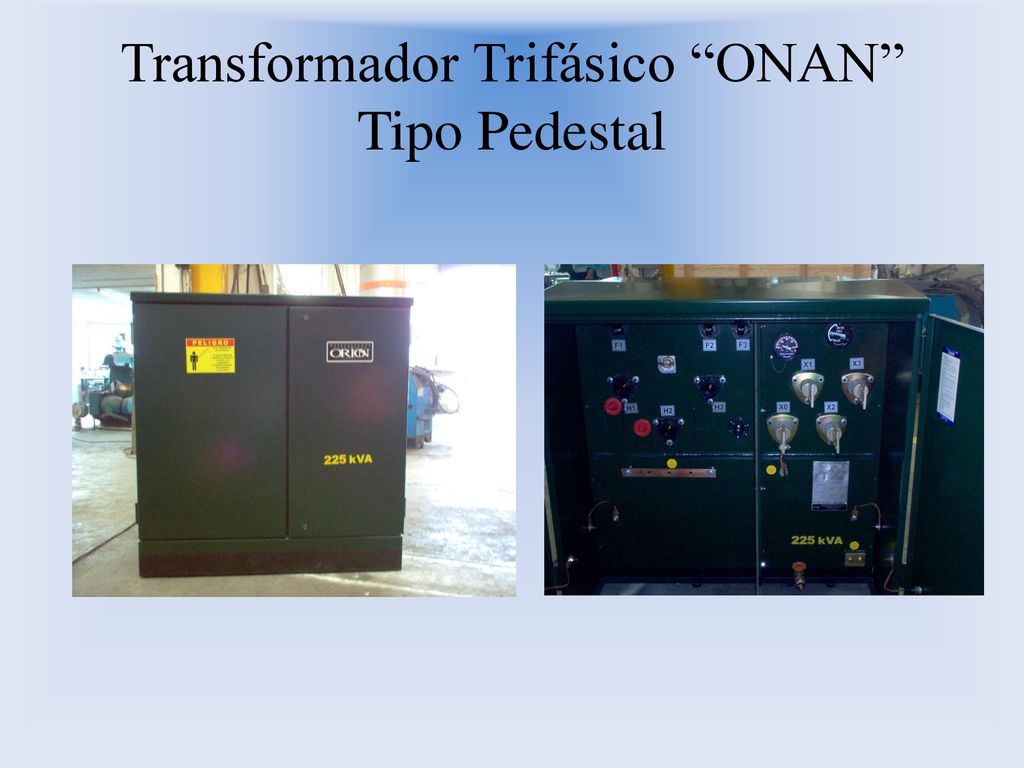 Transformador Trifásico ONAN Tipo Pedestal